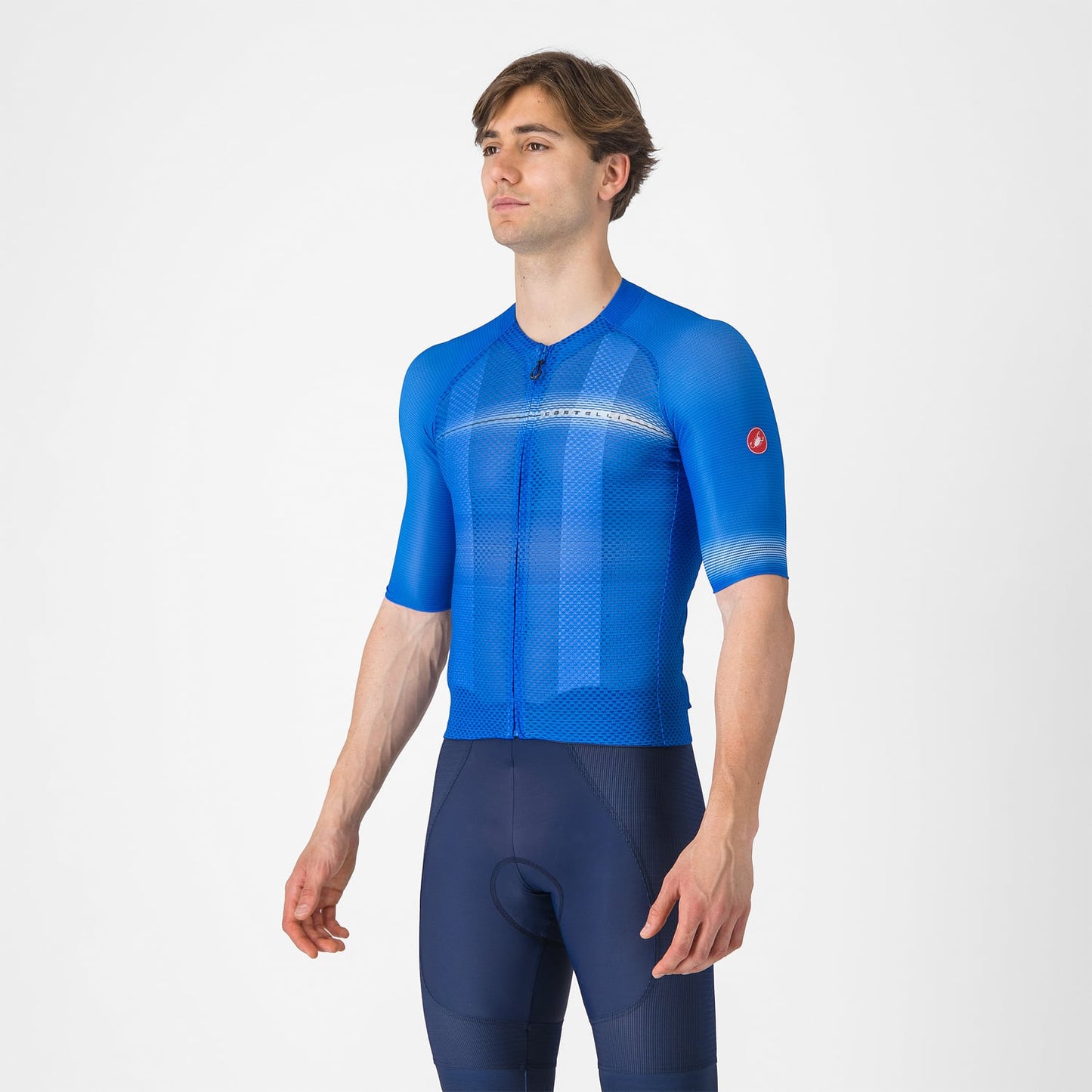 CASTELLI CLIMBER'S A/C Short Sleeve Jersey Blue