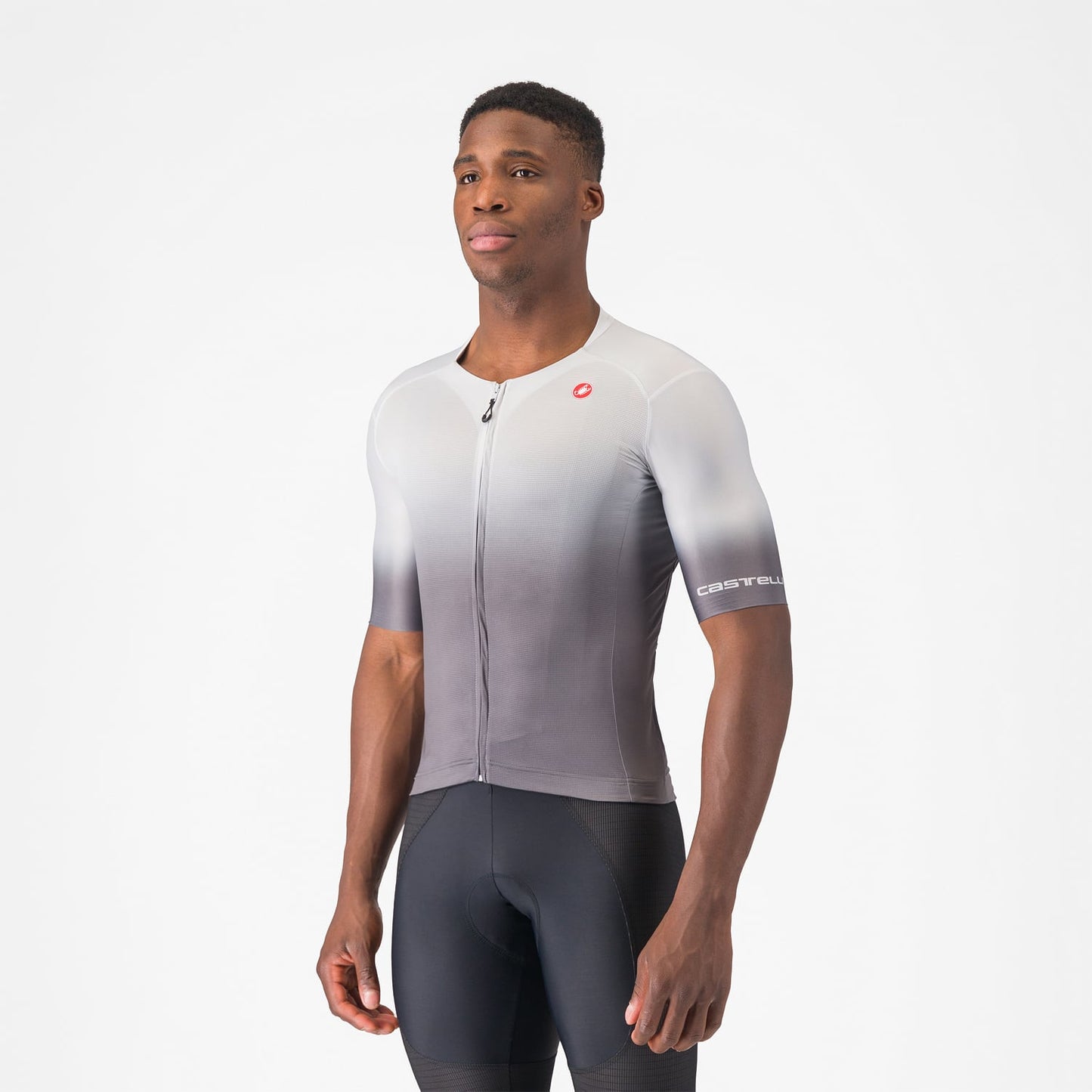 CASTELLI UPF Short Sleeve Jersey Grey