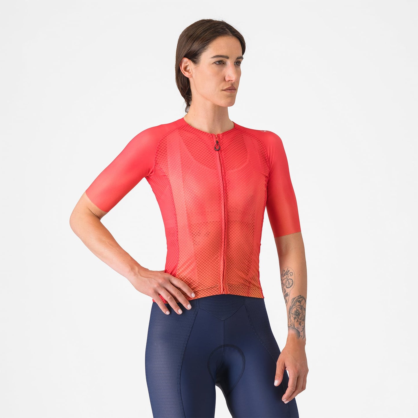 CASTELLI CLIMBER'S A/C Women's Short Sleeve Jersey Hibiscus