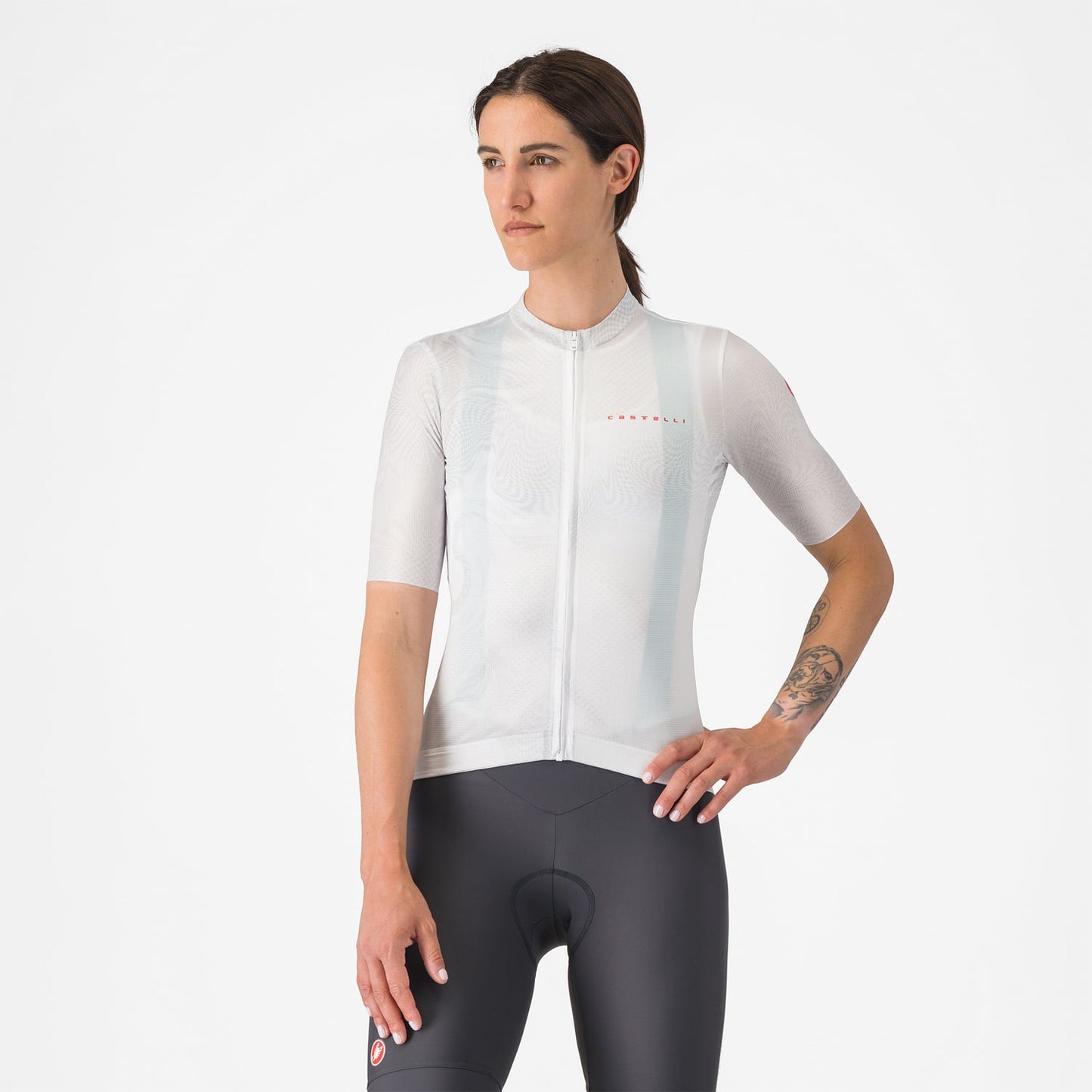 CASTELLI FANTASIA Ladies Short Sleeve Jersey White