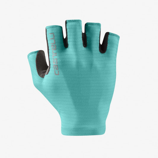 CASTELLI ESPRESSO Women's Short Gloves Turquoise