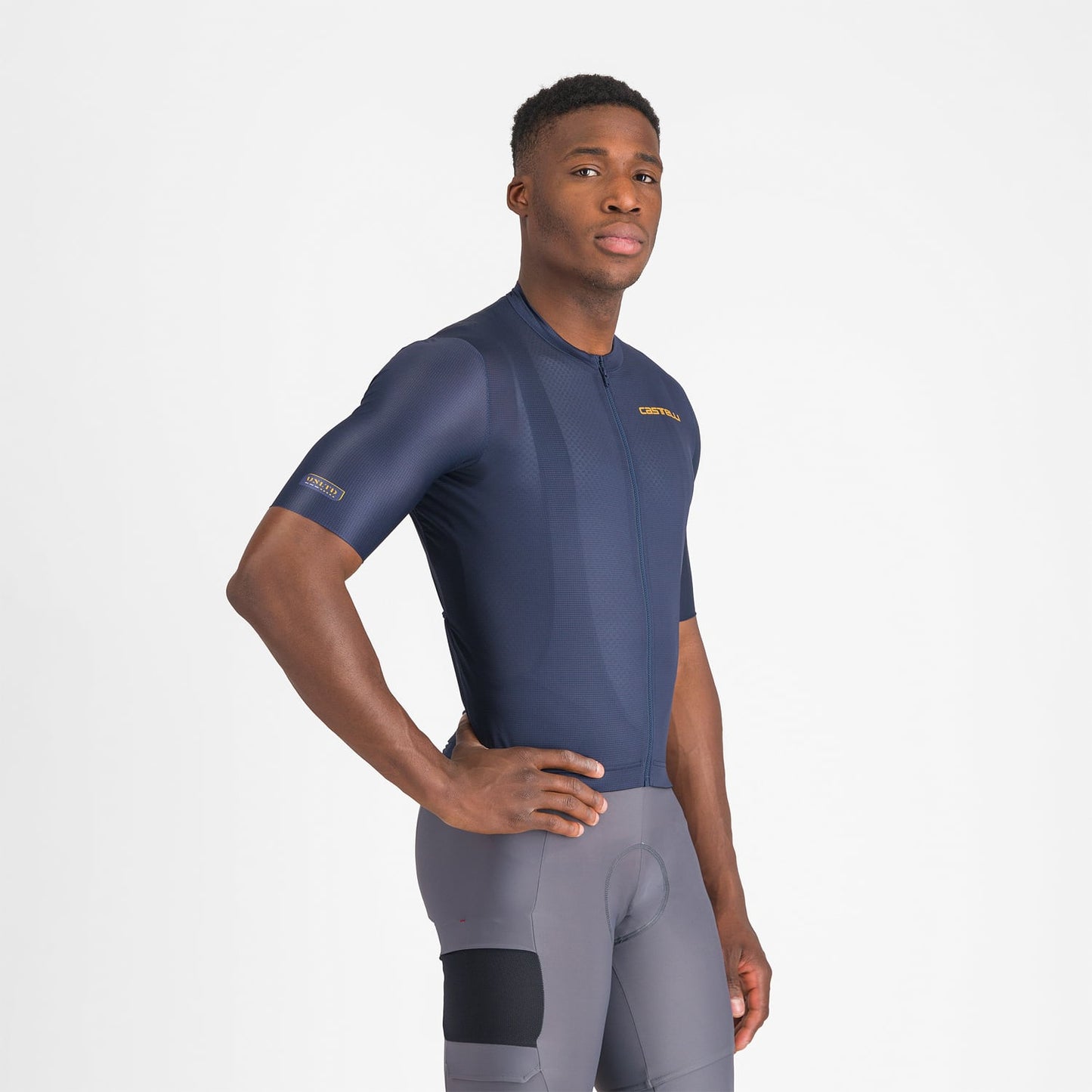 CASTELLI UNLIMITED ENTRATA 3 Short Sleeve Jersey Navy