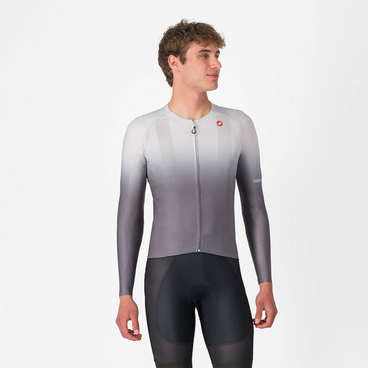 CASTELLI UPF Long Sleeve Jersey Grey