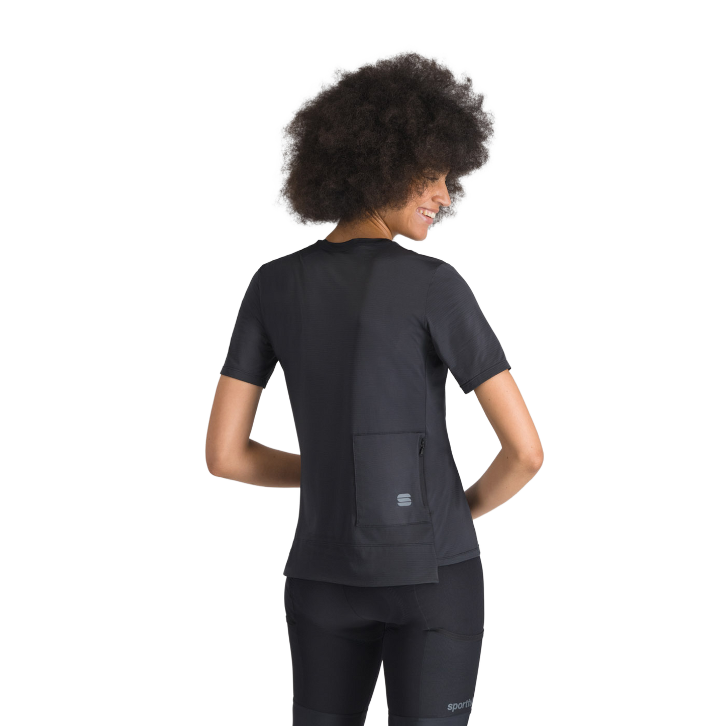 SPORTFUL SUPERGIARA TEE Women's Short Sleeve Jersey Black