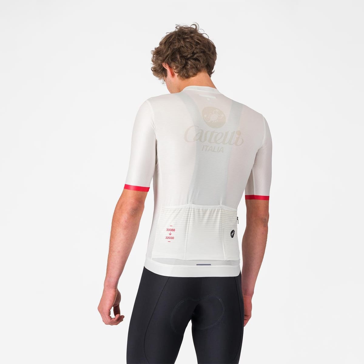 CASTELLI ESPRESSO 50th ANNIVERSARY Jersey Short Sleeve White