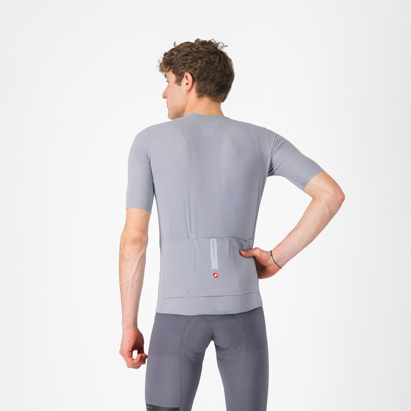 CASTELLI PREMIO EVO Short Sleeve Jersey Grey