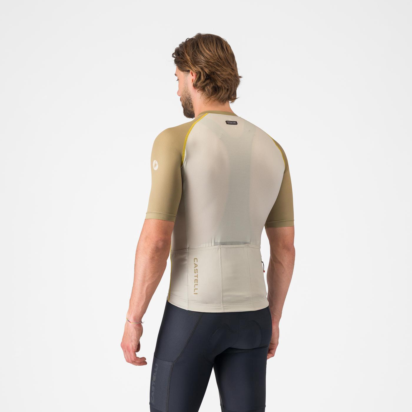 CASTELLI UNLIMITED ENDURANCE 3 JERSEY Beige/Khaki jersey