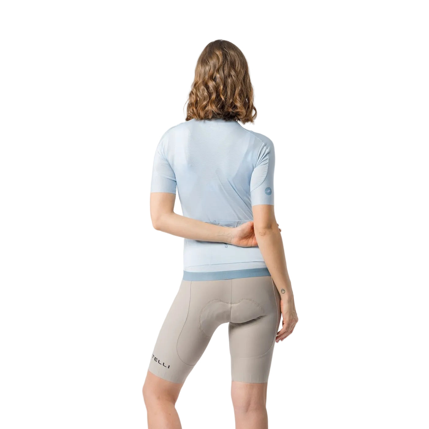 CASTELLI ESPRESSO 2 W DT Women's Clay Grey Bib Shorts