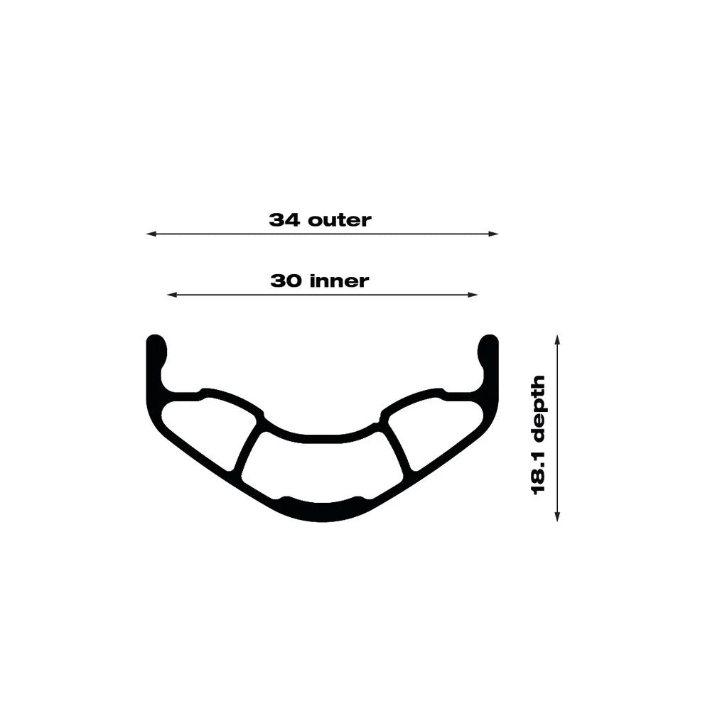 WTB KOM TOUGH i30 27.5" 30mm rim