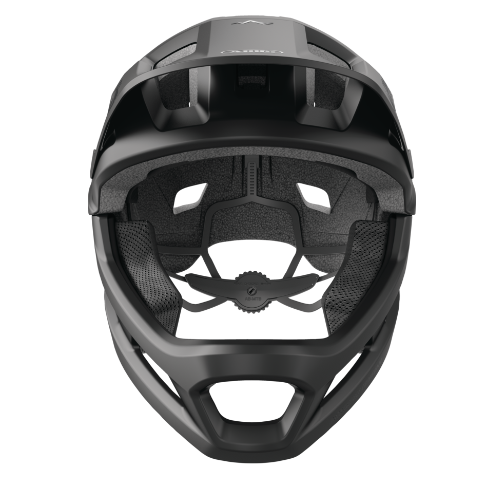 ABUS YOUDROP FF Junior Muted Black MTB Helmet