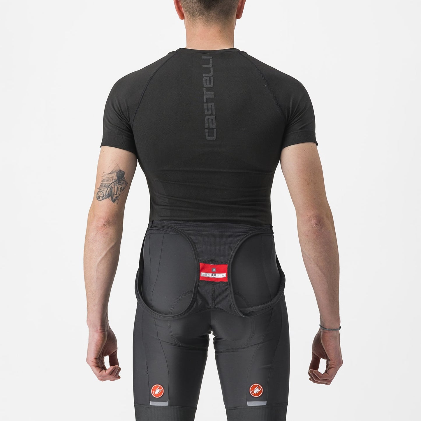 CASTELLI CORE SEAMLESS Short Sleeve Underwear Black