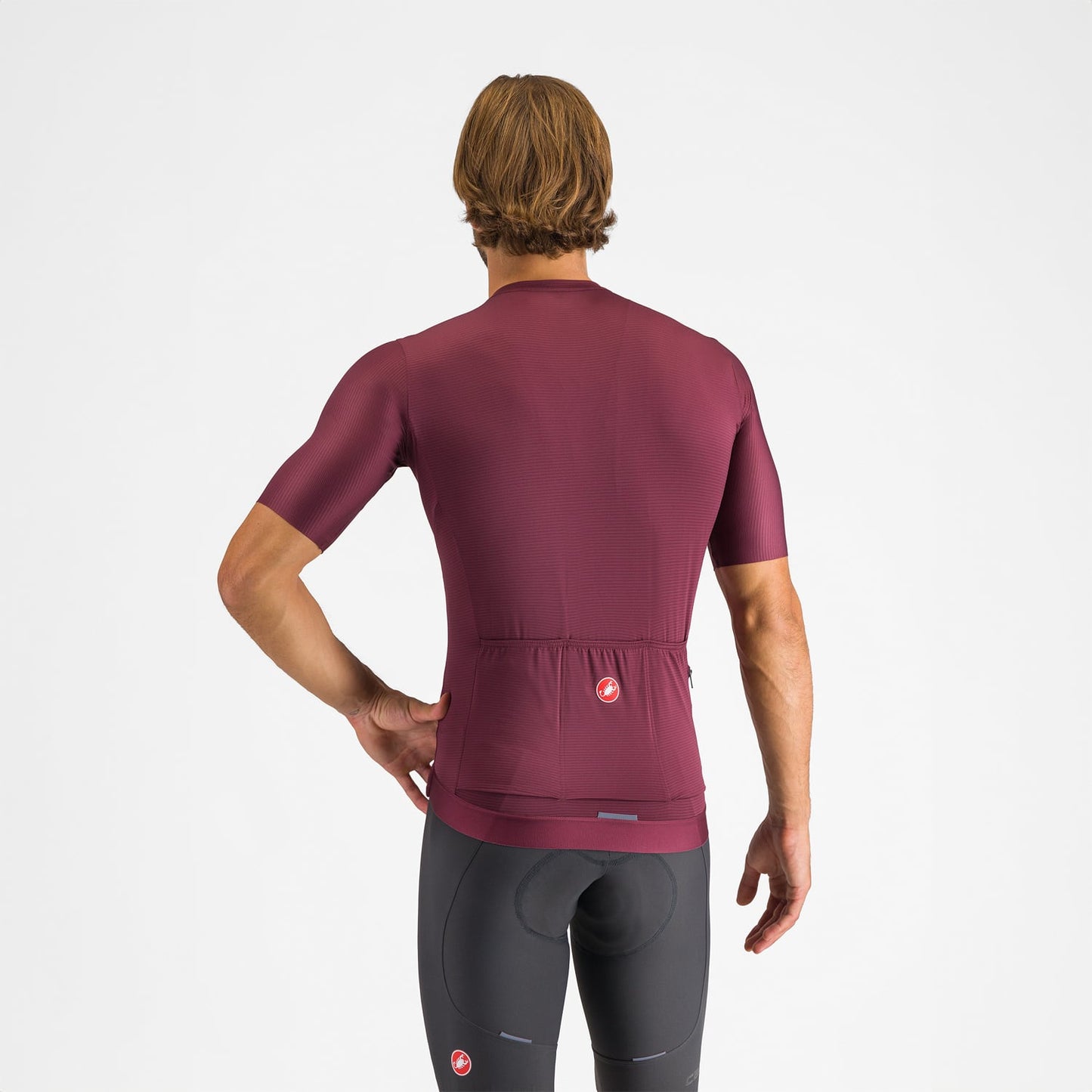 CASTELLI ESPRESSO Short Sleeve Bordeaux 2025 Jersey