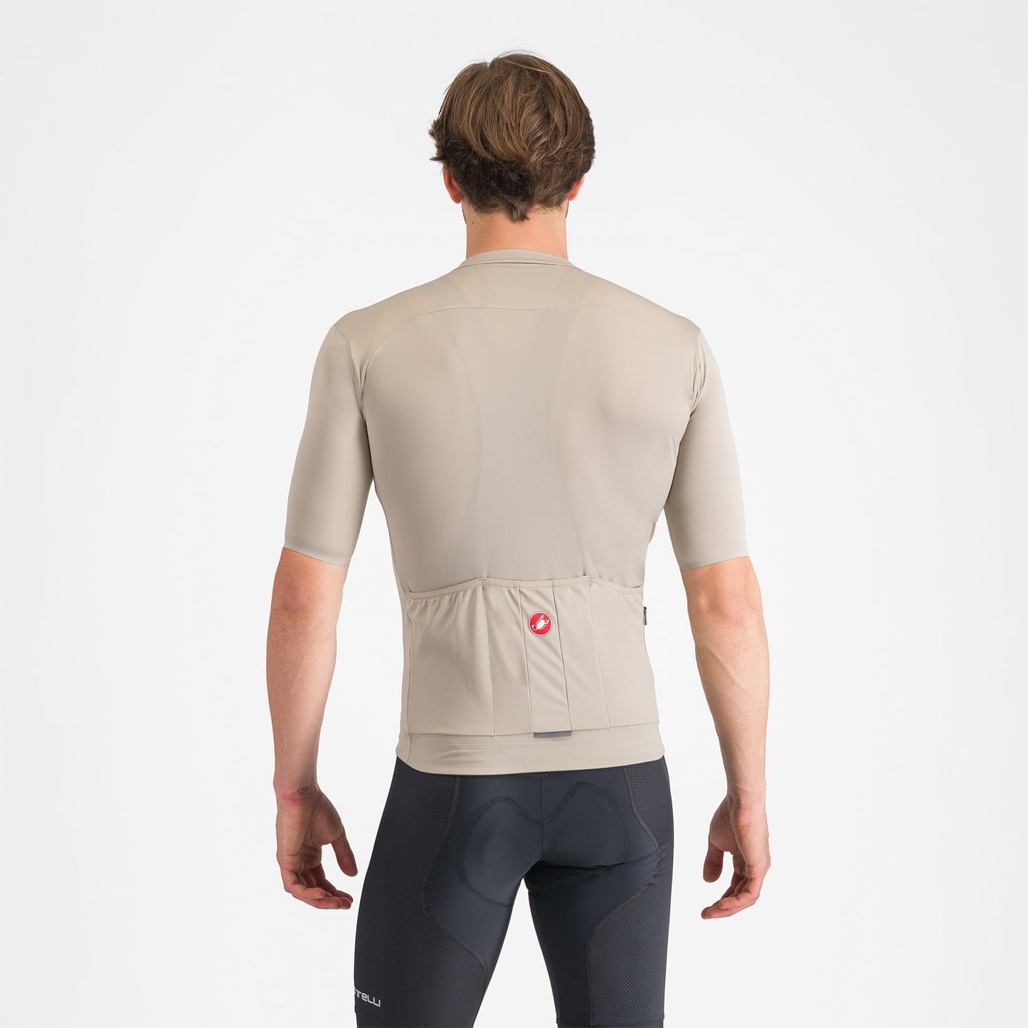 CASTELLI PROLOGO LITE Short Sleeve Beige Jersey