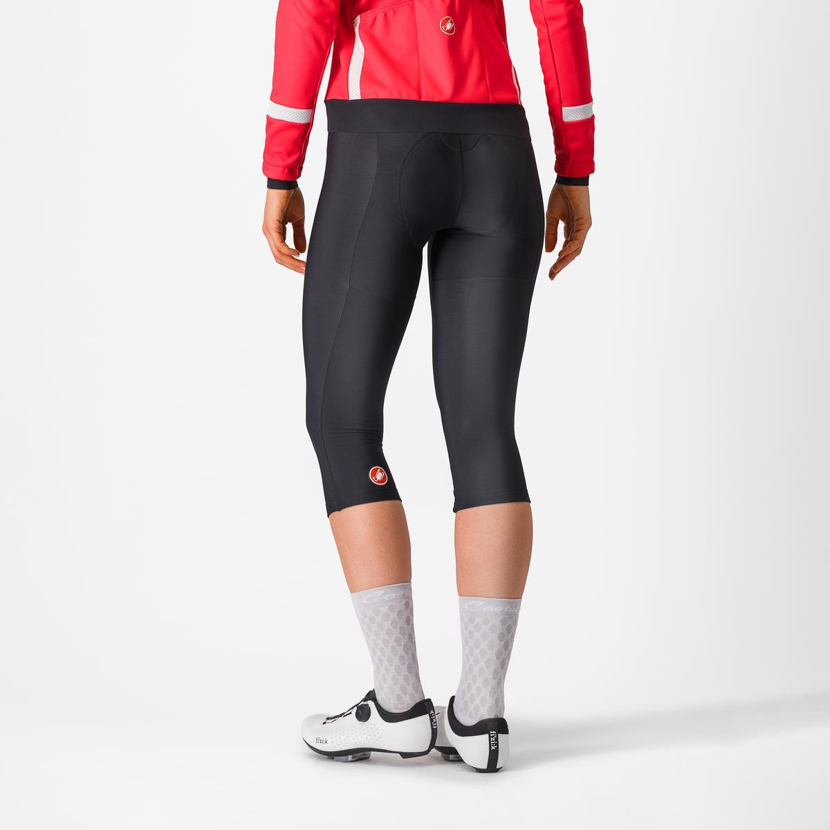 CASTELLI ENTRATA Women's 3/4 Bibtights Black