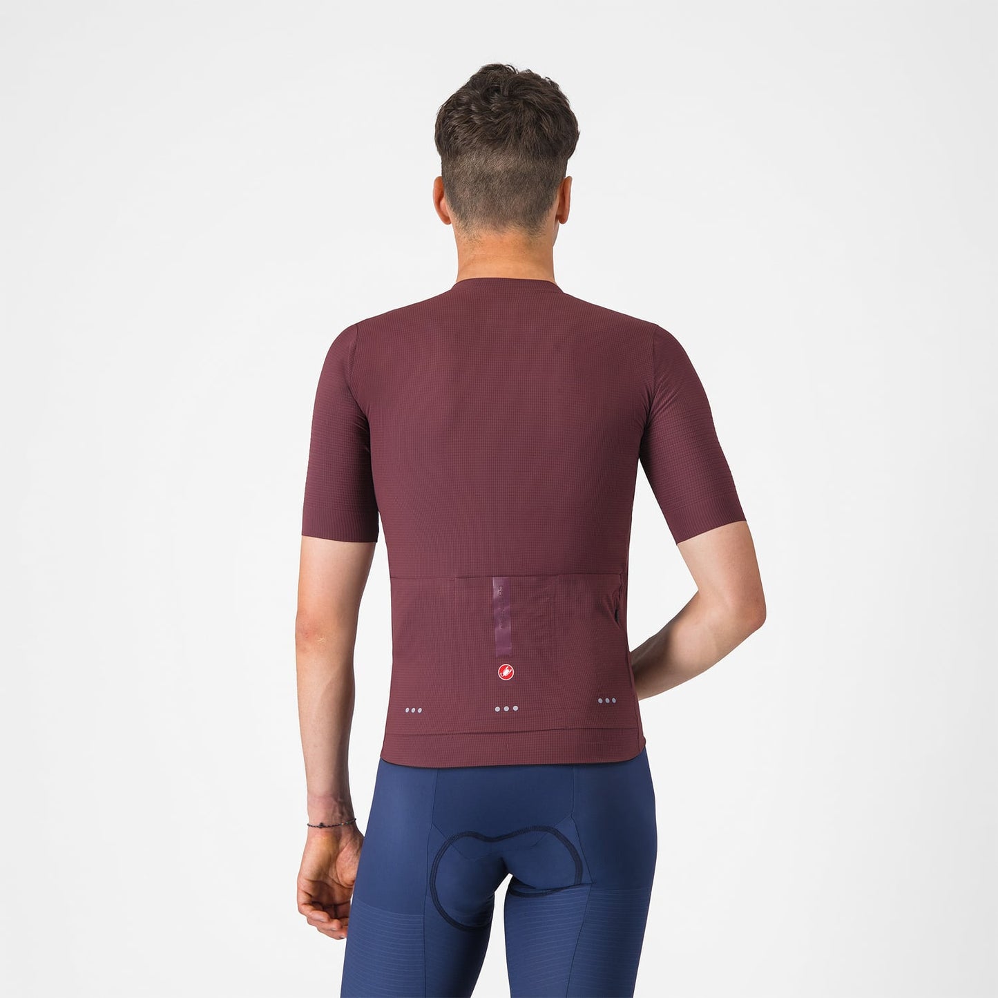 CASTELLI PREMIO EVO Short Sleeve Jersey Bordeaux