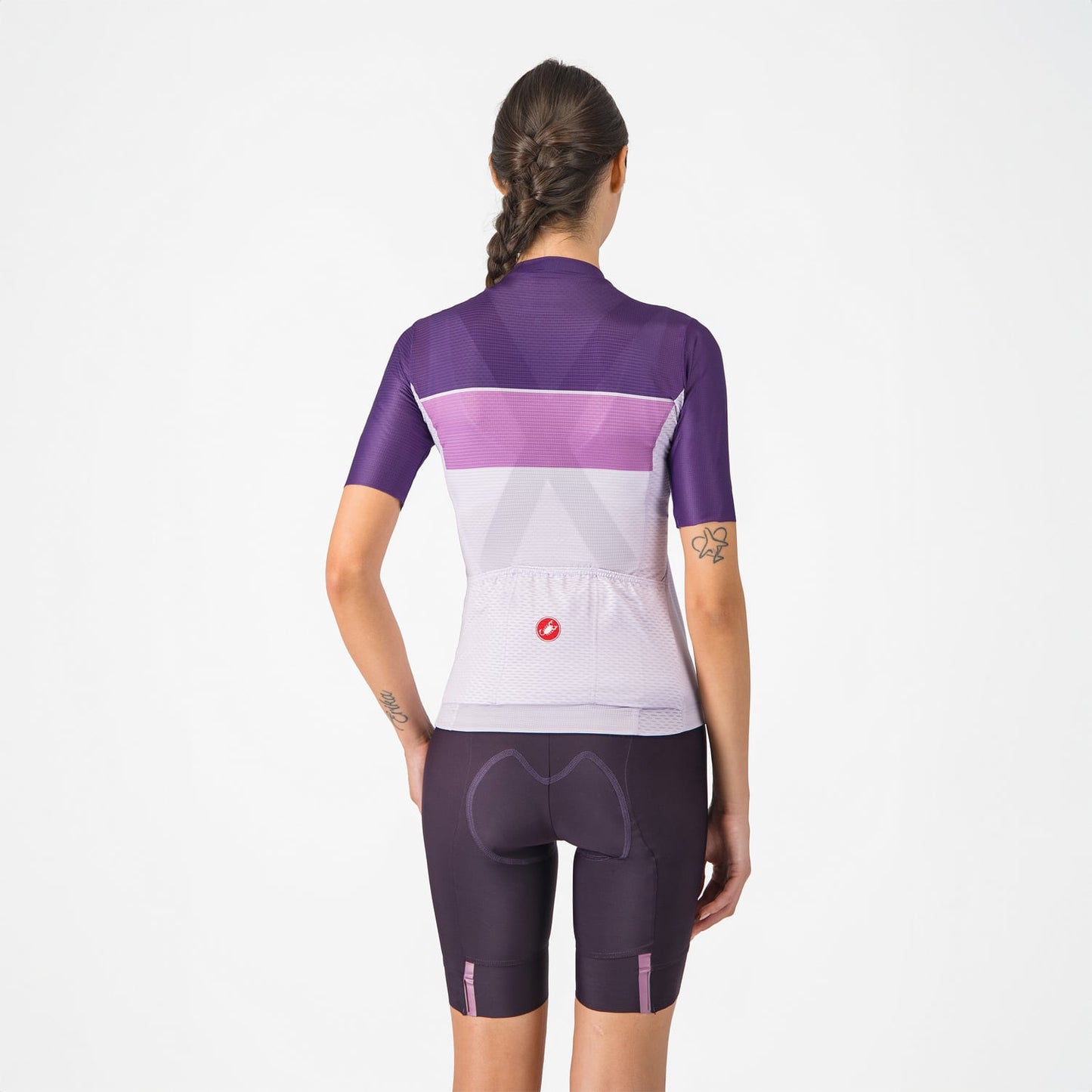 CASTELLI PRIMA 2 DT Women's Dark Violet Bib Tight