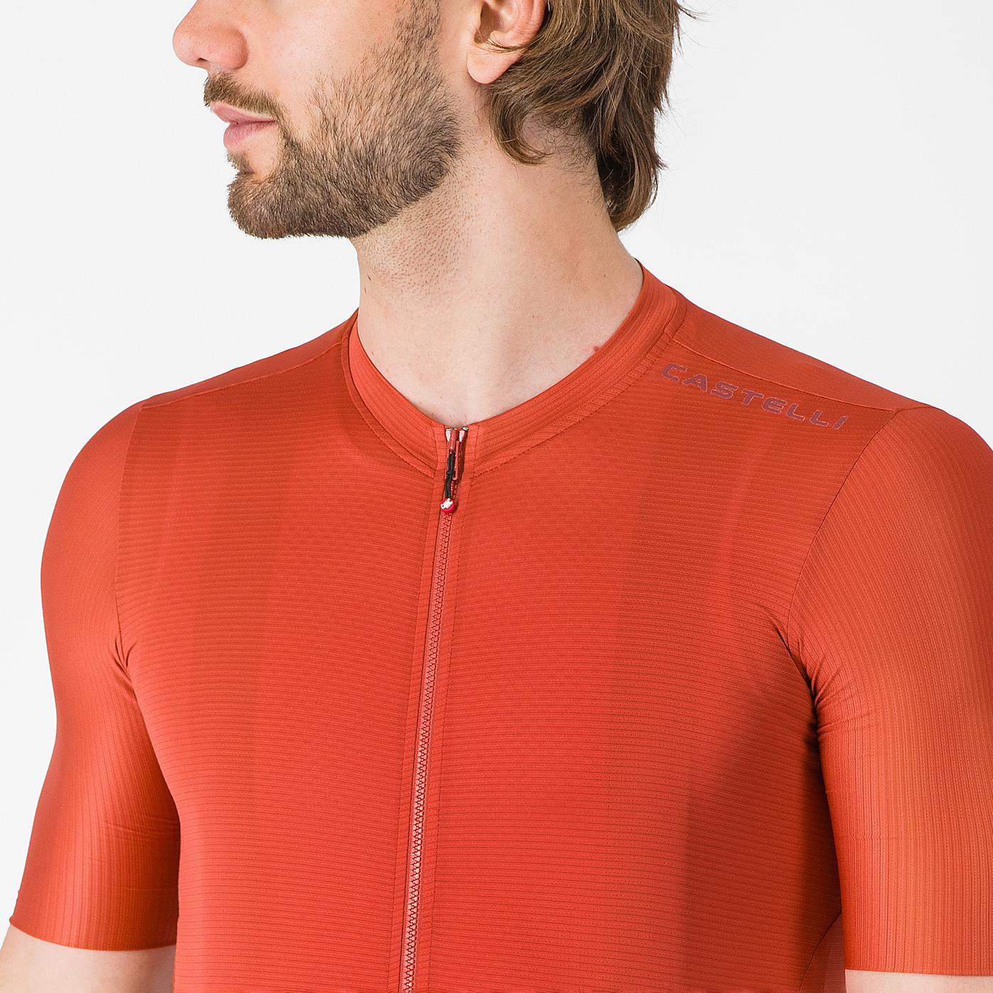 CASTELLI ESPRESSO 2 Short Sleeve Paprika Jersey
