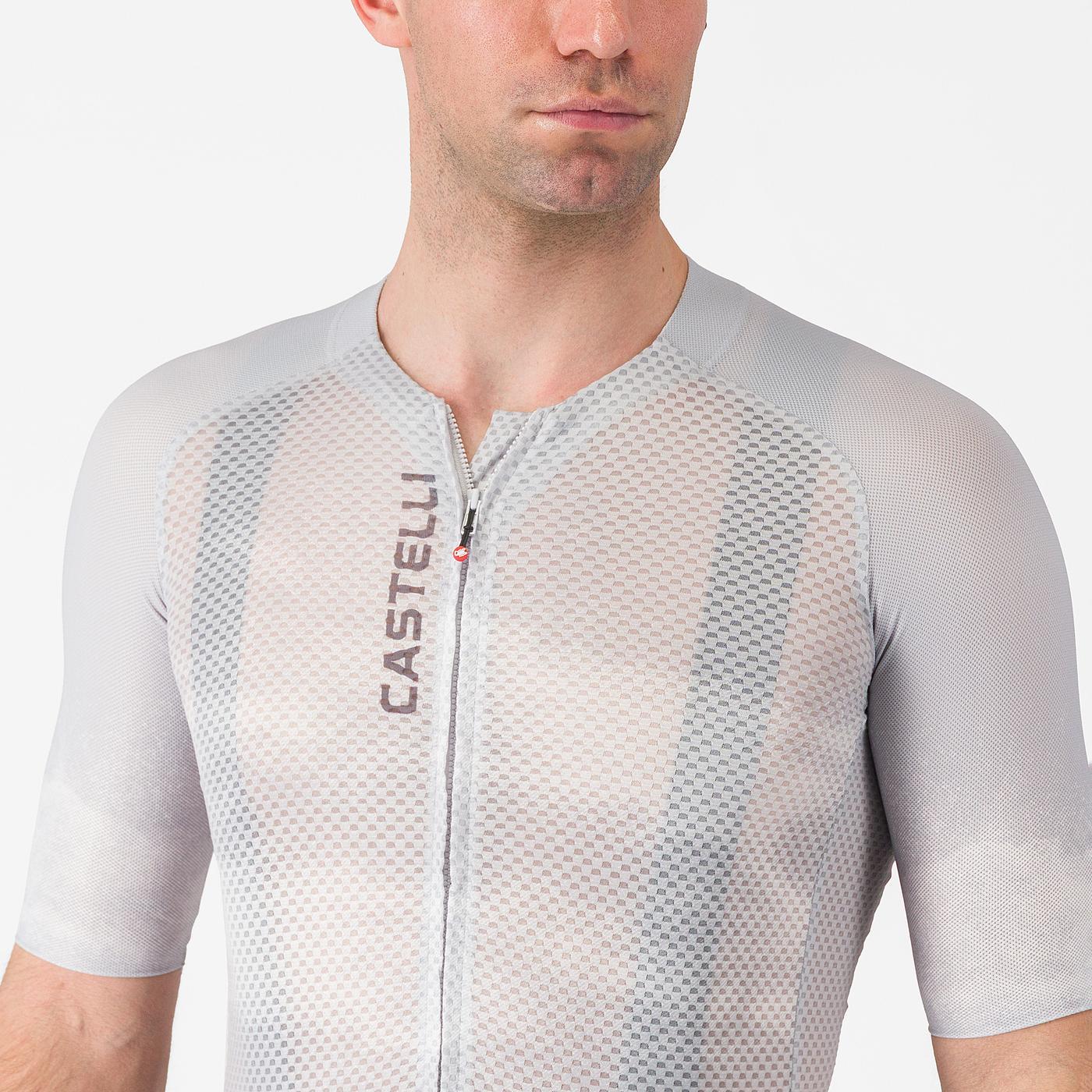 CASTELLI CLIMBER'S A/C Short Sleeve Jersey Grey 2026