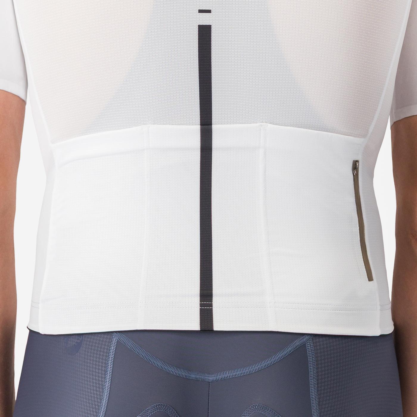 CASTELLI DRITTONE LOGO Short Sleeve Jersey White