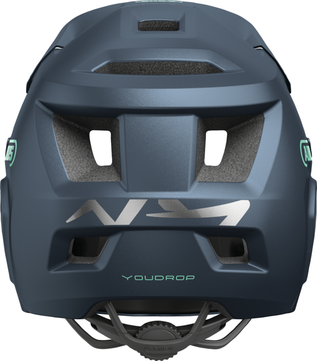 ABUS YOUDROP FF Junior Midnight Blue Mountain Bike Helmet