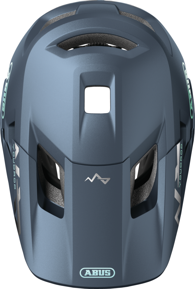ABUS YOUDROP FF Junior Midnight Blue Mountain Bike Helmet