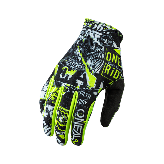 O'NEAL MATRIX ATTACK Gloves Black/ Yellow