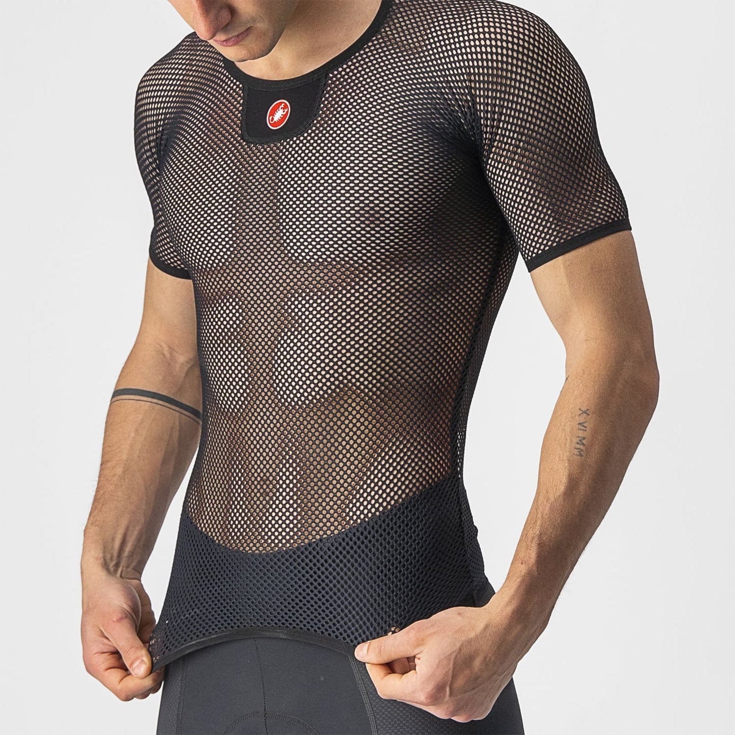 CASTELLI CORE MESH 3 Short Sleeve Underwear Black