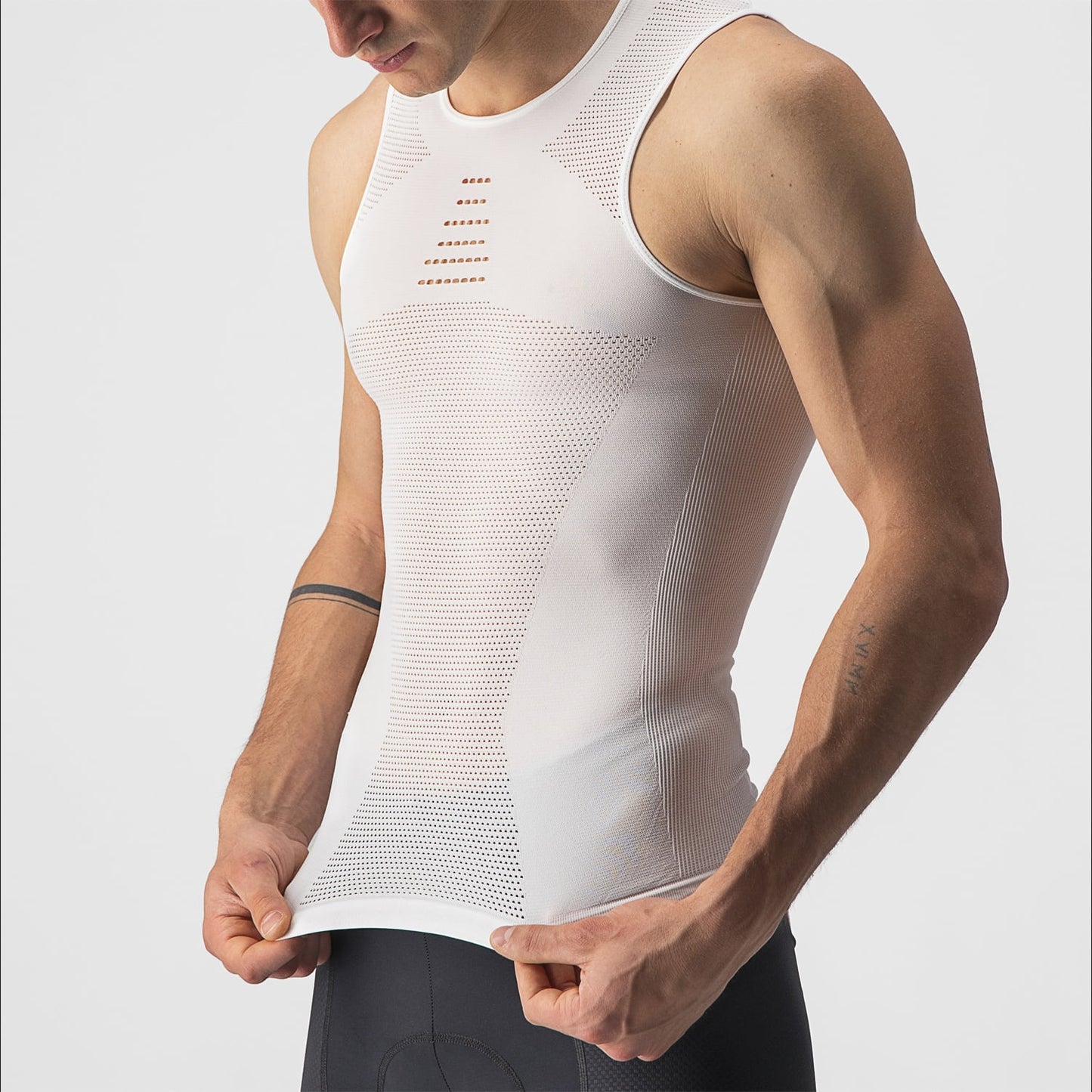 CASTELLI CORE SEAMLESS Sleeveless Underwear White