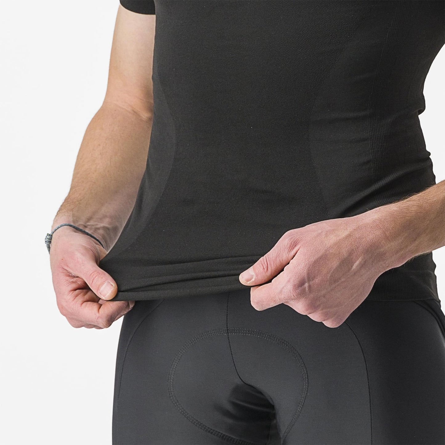 CASTELLI CORE SEAMLESS Short Sleeve Underwear Black