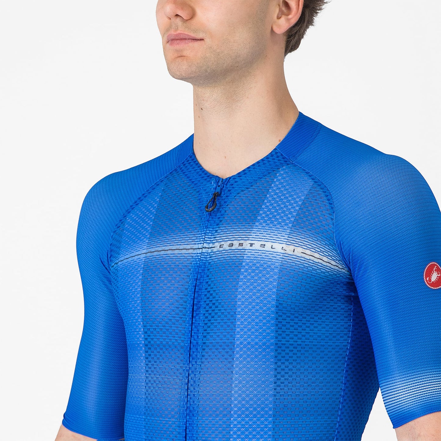 CASTELLI CLIMBER'S A/C Short Sleeve Jersey Blue