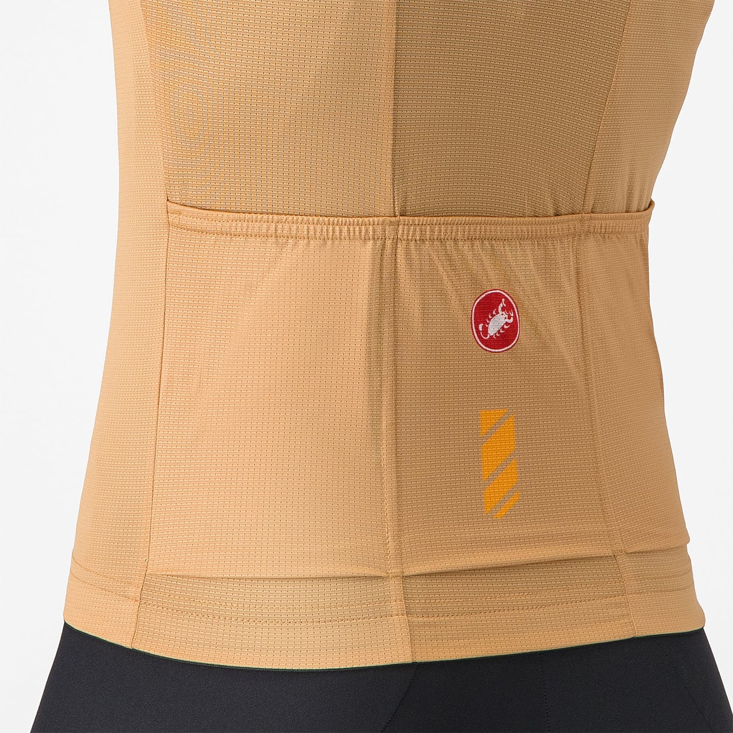 CASTELLI UNLIMITED Women's Short Sleeve Brown Jersey