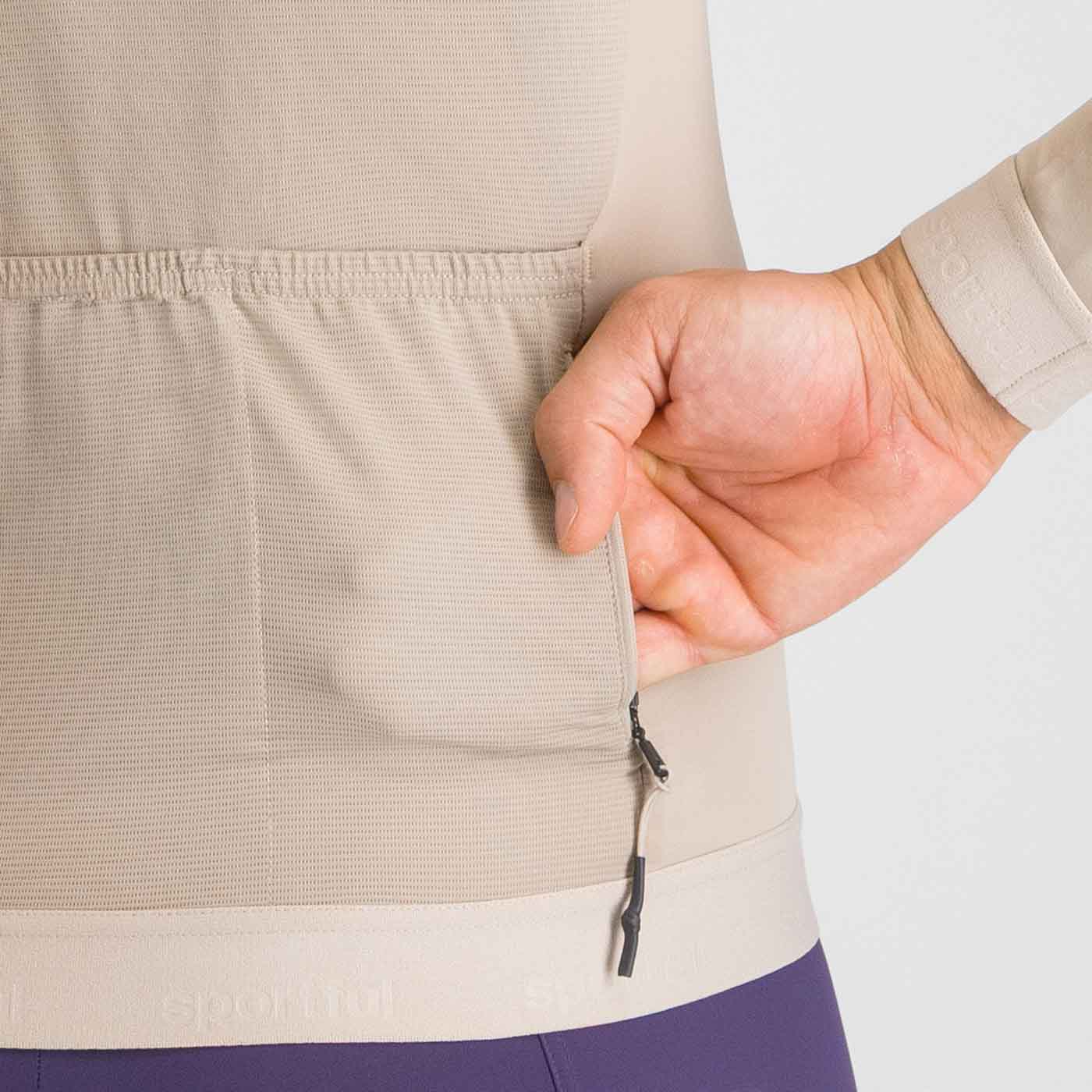 SPORTFUL SRK 2 Long Sleeve Beige Jersey