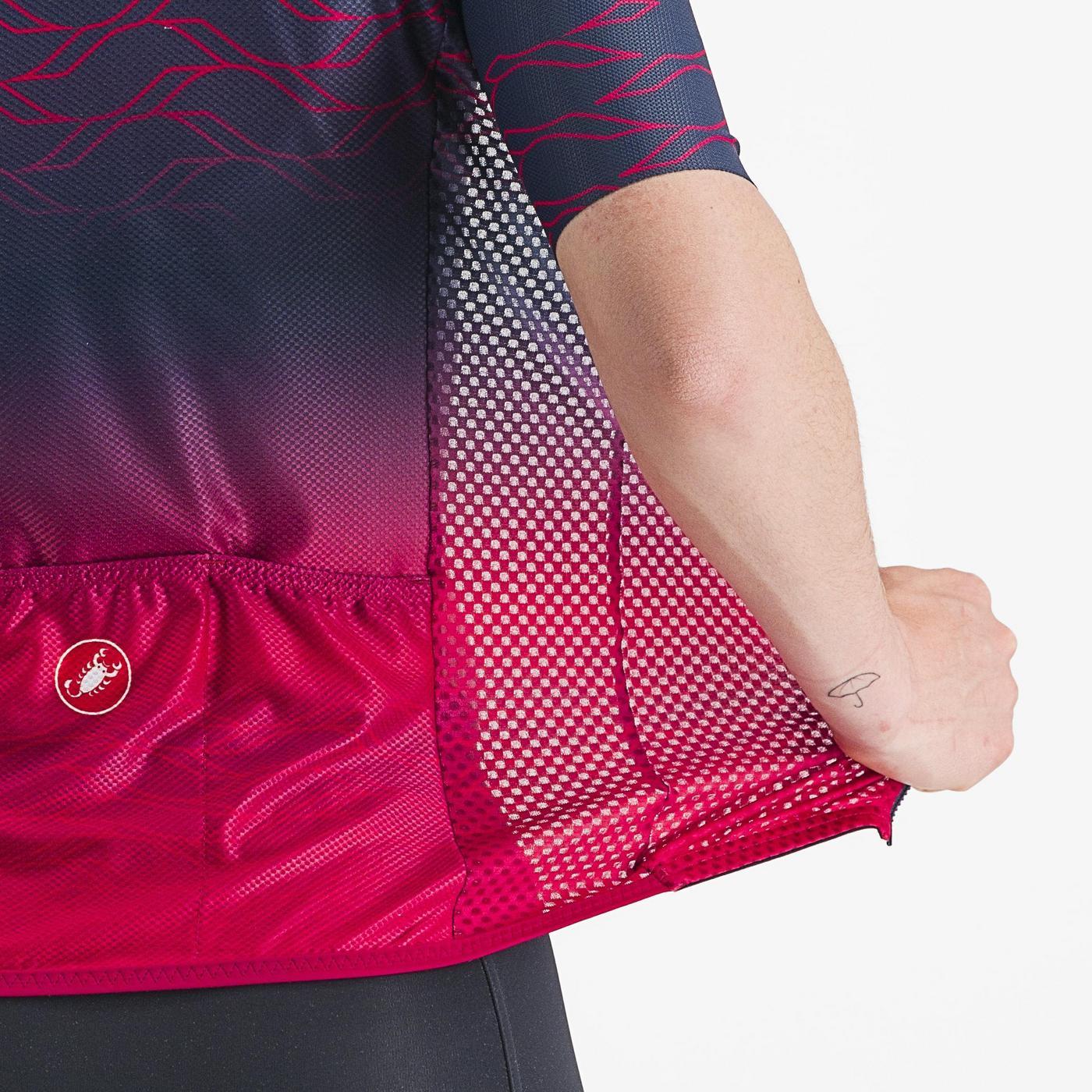 CASTELLI CLIMBER'S 2.0 W Women's Short Sleeve Jersey Navy/Pink