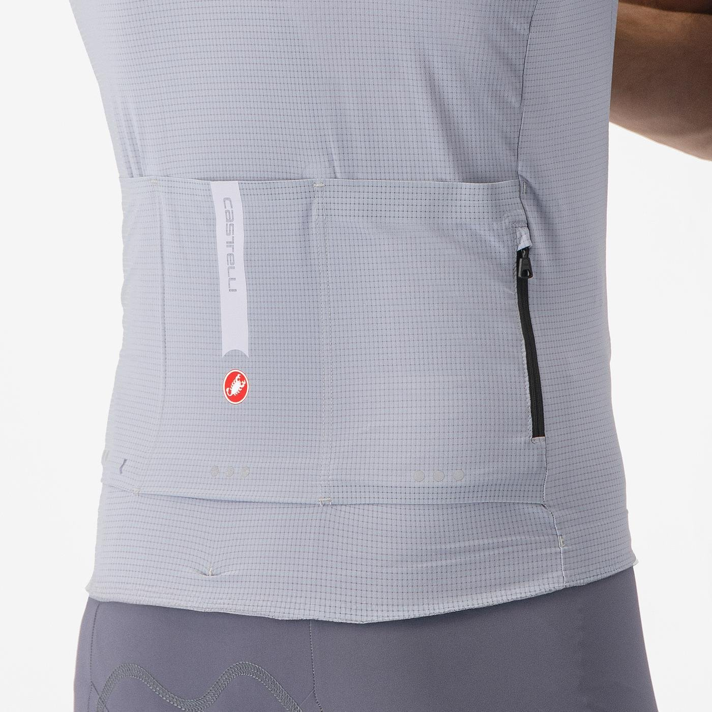 CASTELLI PREMIO EVO Short Sleeve Jersey Grey