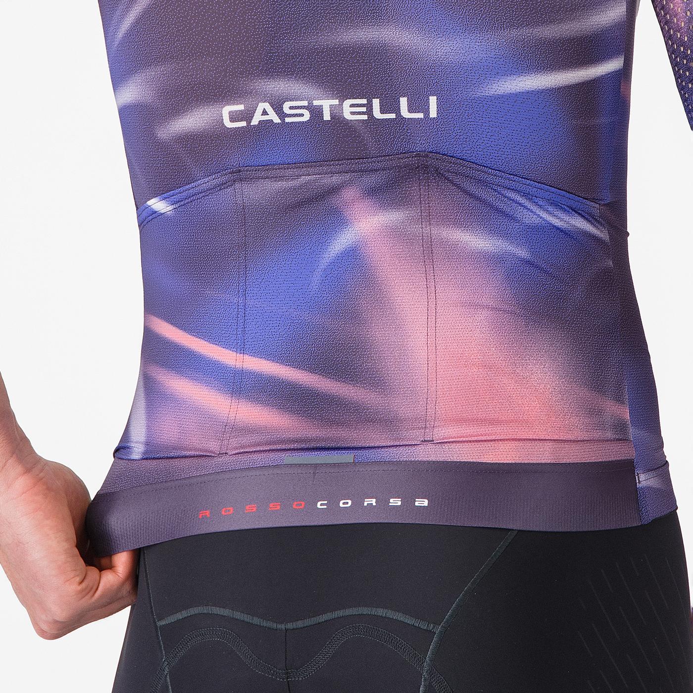 CASTELLI AERO RACE 8S Short Sleeve Jersey Purple