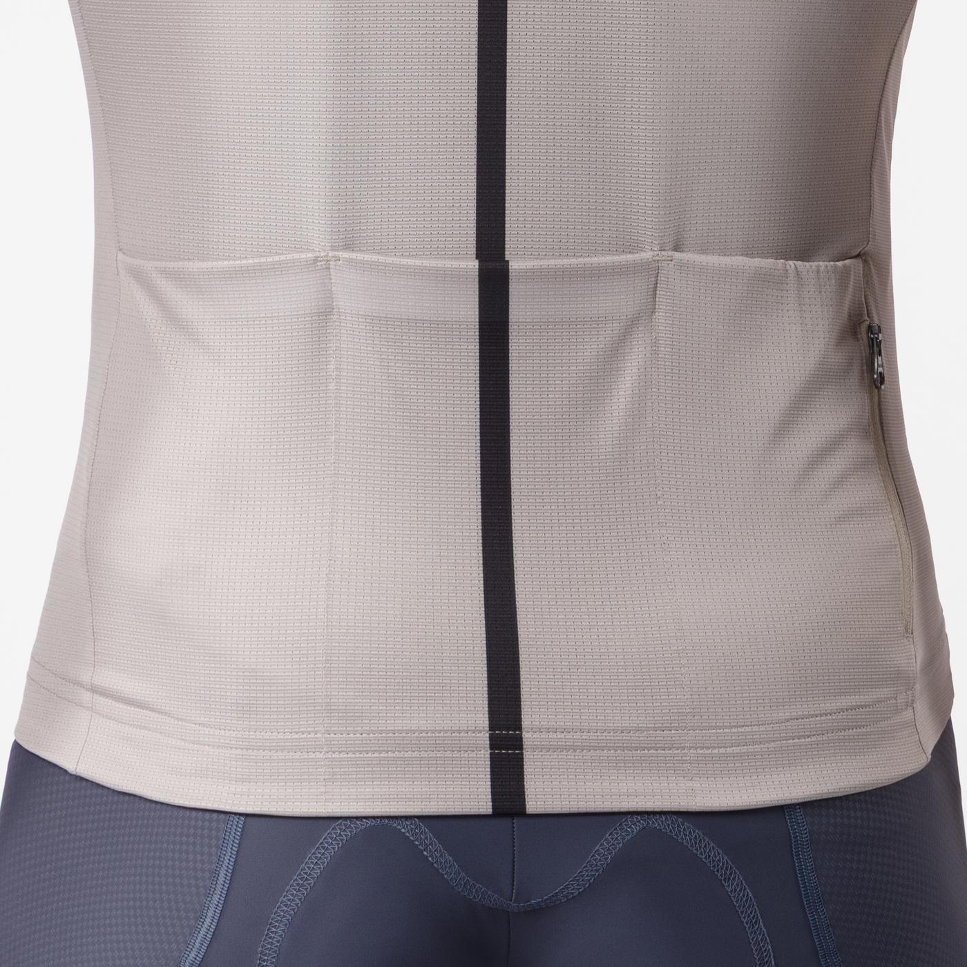 CASTELLI DRITTONE LOGO Short Sleeve Clay Jersey