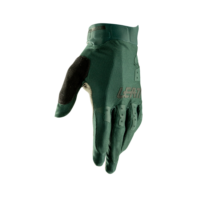 LEATT MTB 2.0 X-FLOW Stealth Green Gloves