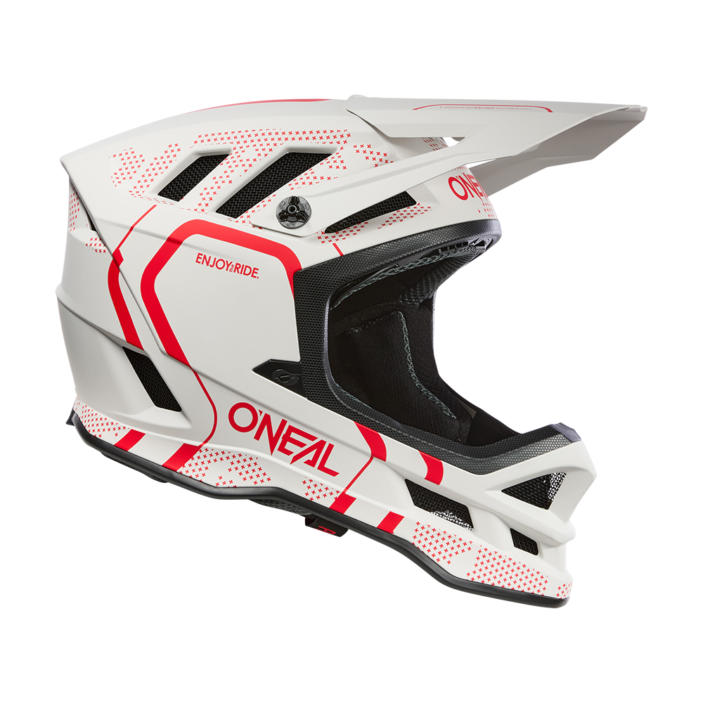 O'NEAL BLADE POLYACRYLITE STRIKE MTB Helmet White/Red