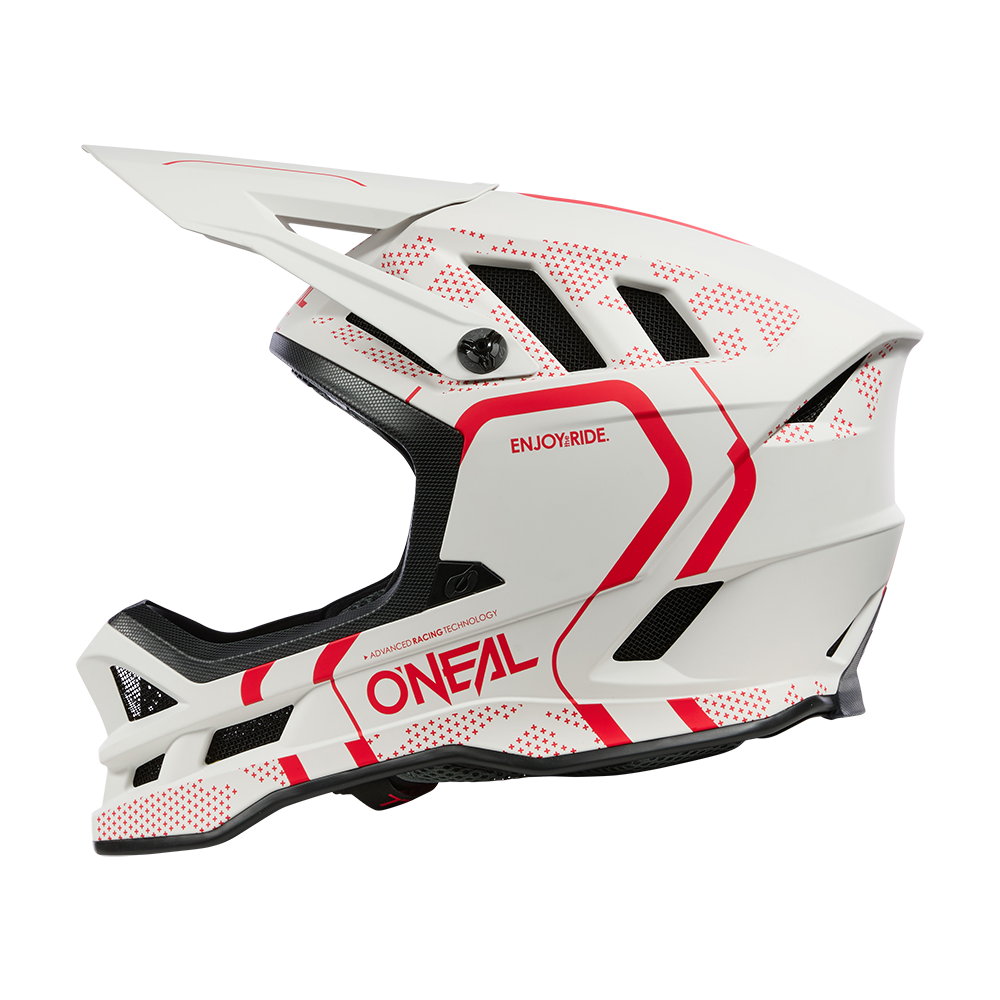 O'NEAL BLADE POLYACRYLITE STRIKE MTB Helmet White/Red