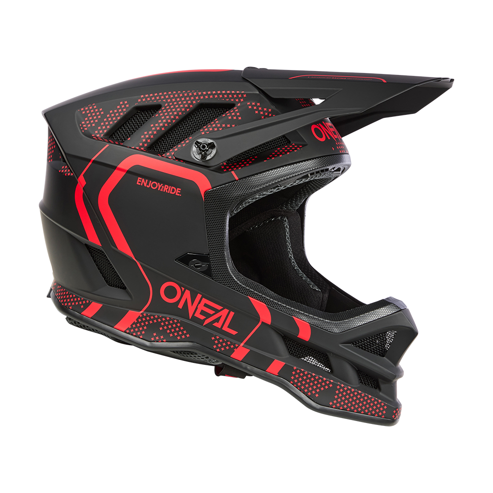 O'NEAL BLADE POLYACRYLITE STRIKE MTB Helmet Black/Red
