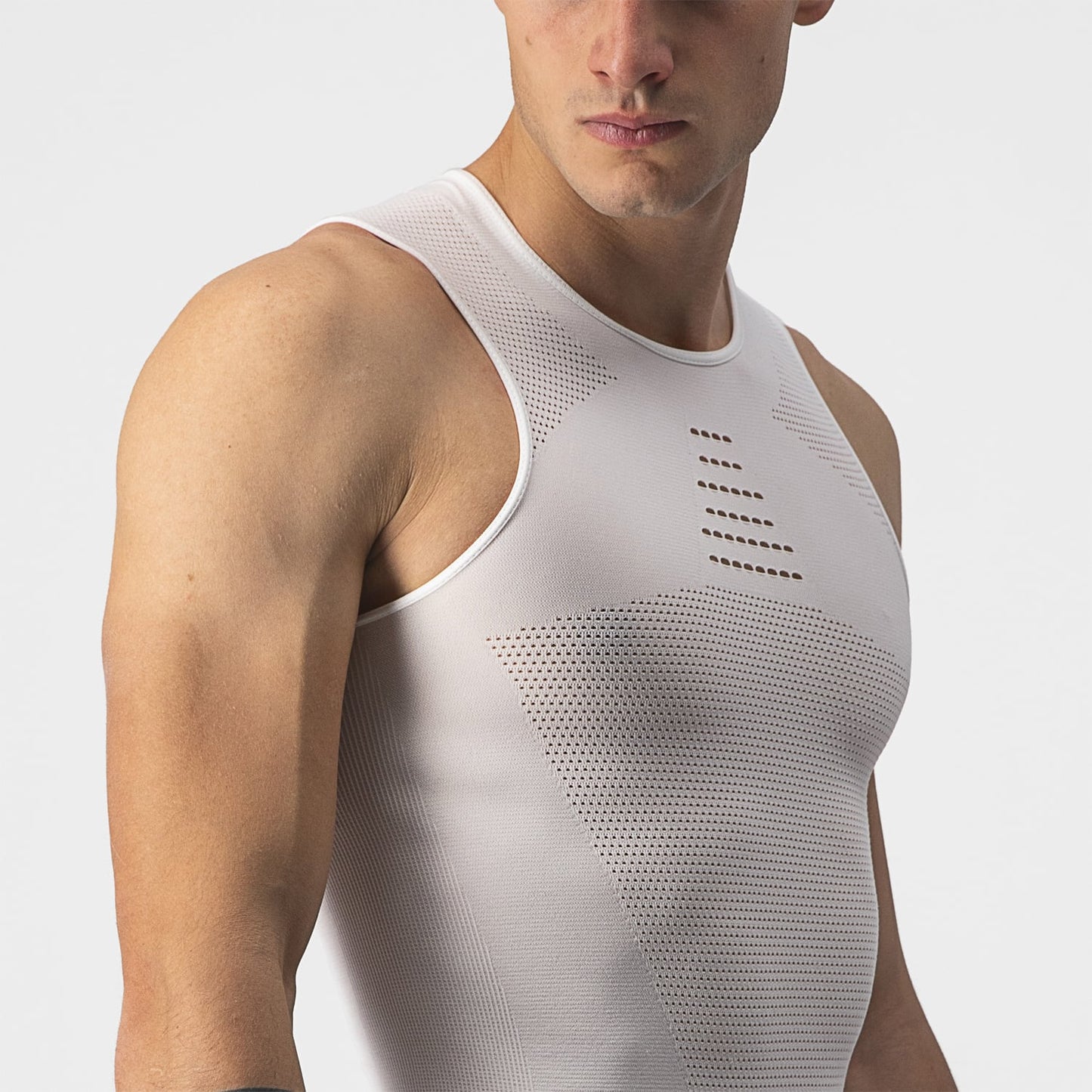 CASTELLI CORE SEAMLESS Sleeveless Underwear White