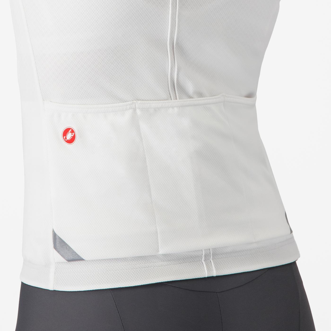 CASTELLI ANIMA 4 Women's Short Sleeve Jersey White