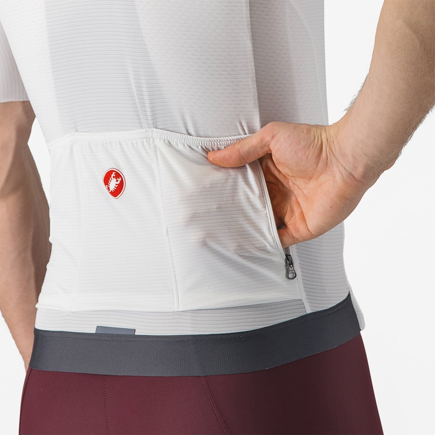 CASTELLI ESPRESSO Short Sleeve Jersey White