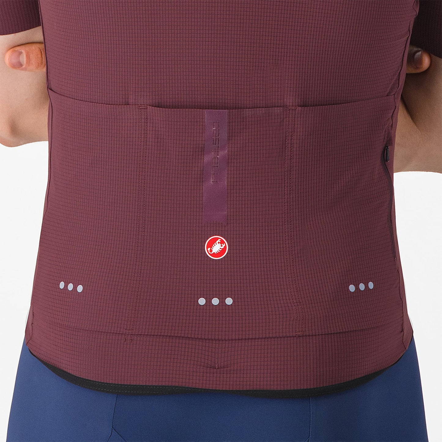 CASTELLI PREMIO EVO Short Sleeve Jersey Bordeaux