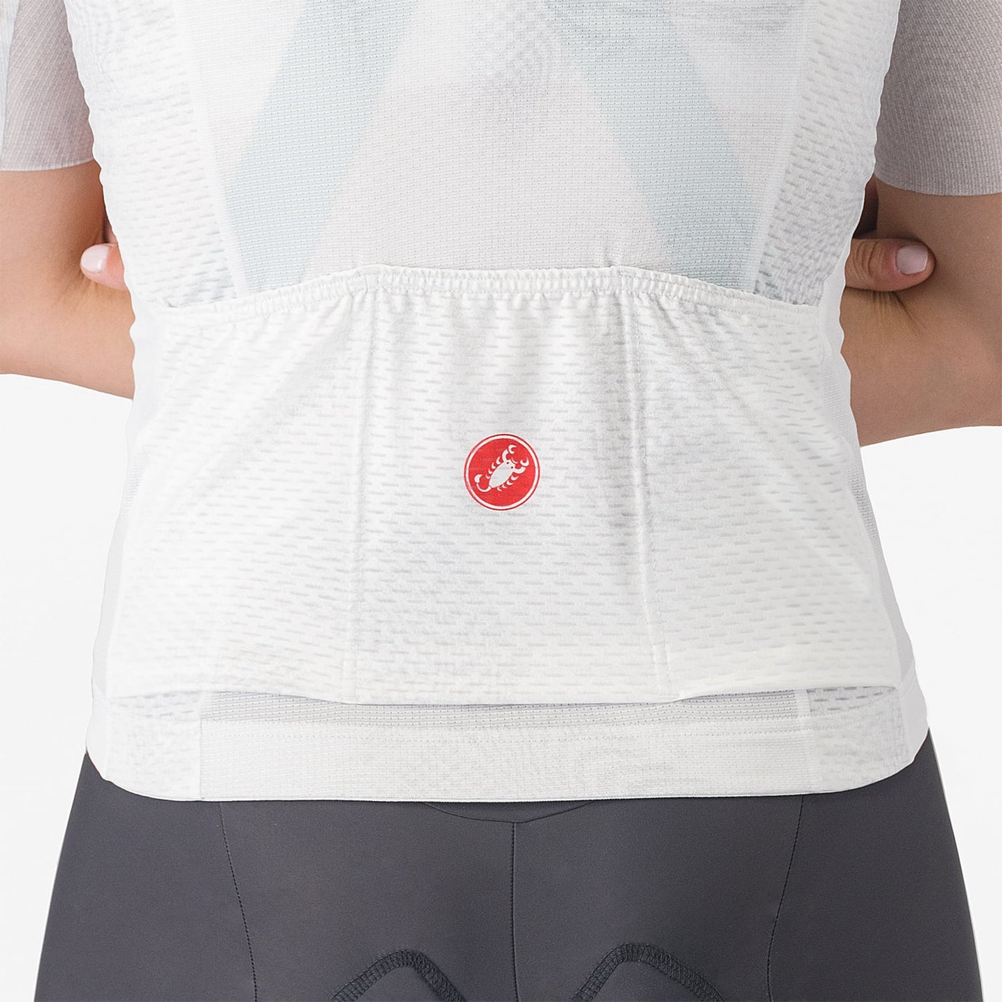 CASTELLI FANTASIA Ladies Short Sleeve Jersey White