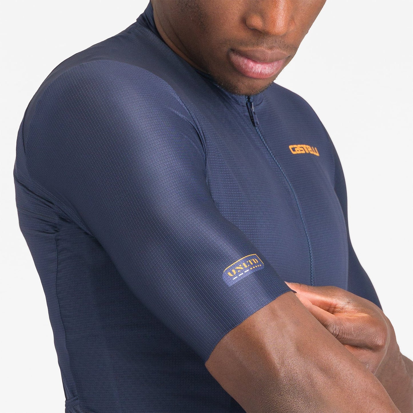 CASTELLI UNLIMITED ENTRATA 3 Short Sleeve Jersey Navy