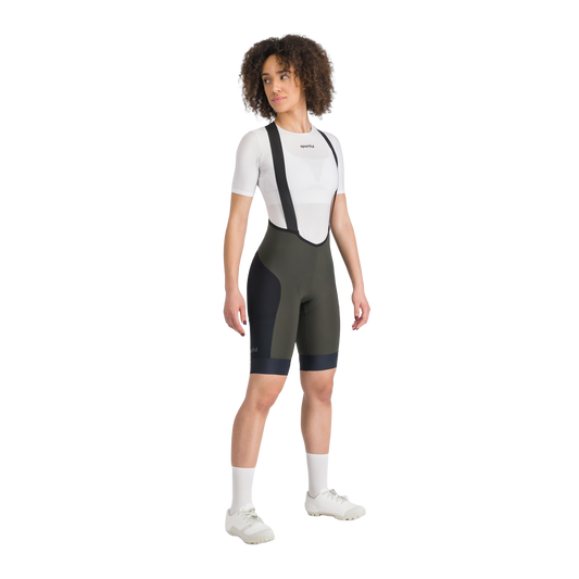 Women's SPORTFUL SUPERGIARA 2 Bib Short Khaki/Black