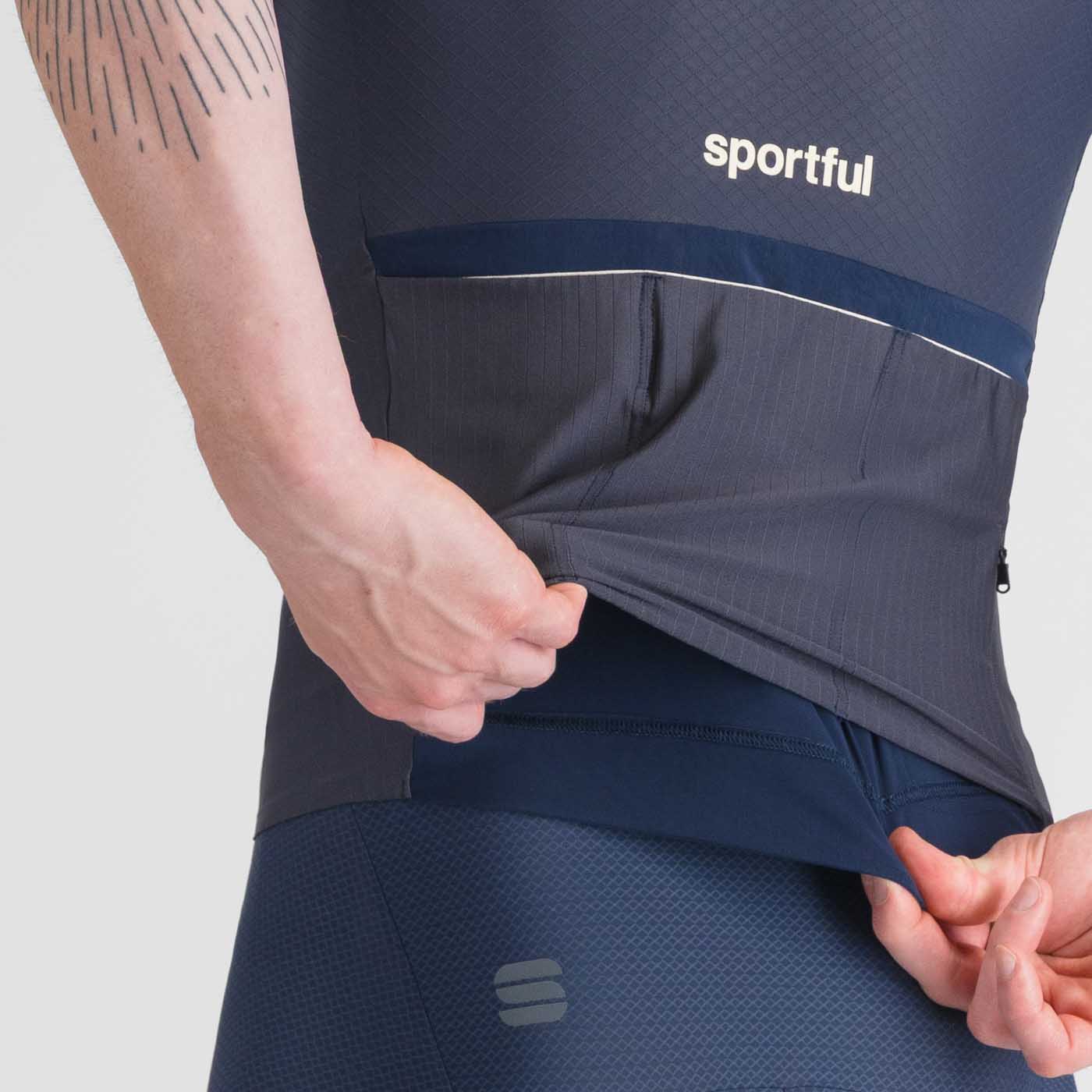 SPORTFUL HYPEREPIC Short Sleeve Jersey Navy
