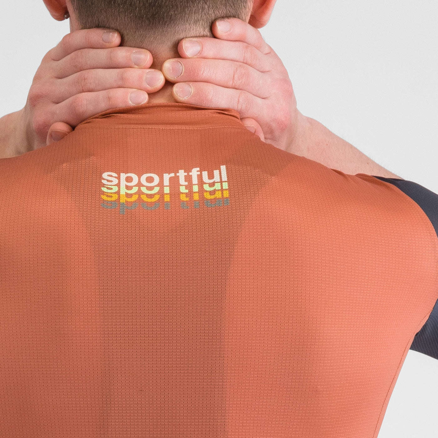 SPORTFUL SUPERGIARA 2 LOGO Short Sleeve Jersey Orange