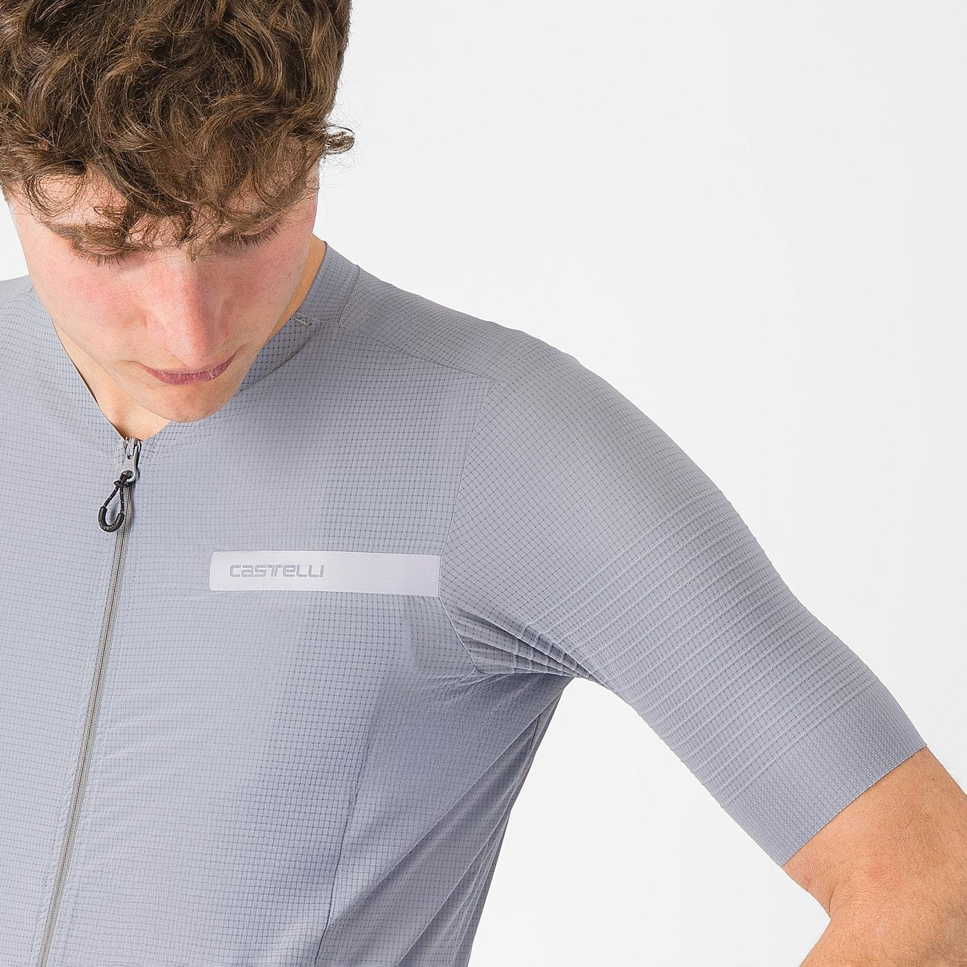 CASTELLI PREMIO EVO Short Sleeve Jersey Grey